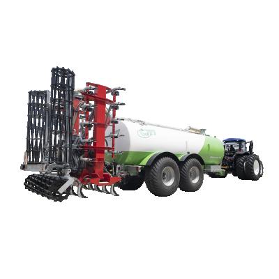 China 20 CBM Environmental Liquid Organic Fertilizer Mud Tank Fertilizer Spreader Spreader With Farm Tractor Truck for sale