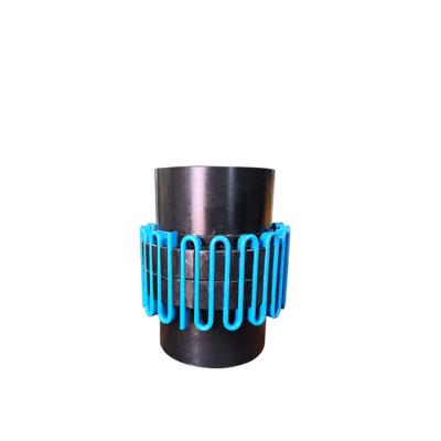 China Long Operating Life Chinese Supplier High Quality Js Type Serpentine Spring Shaft Snake Grid Flexible Coupling Grid Shaft Steel Coupling for sale