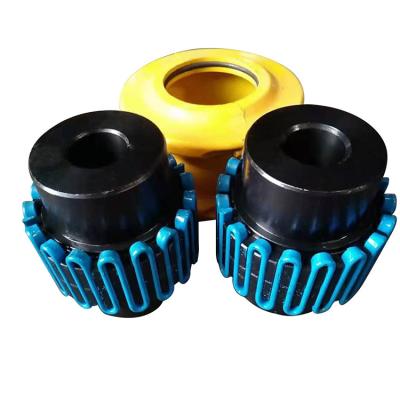 China Long Operating Life High Quality Grid Coupling With Brake Disk Serpentine Spring Coupling Steel Flexible Shaft Connector Coupling for sale