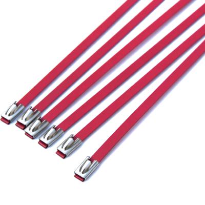 China Stainless Steel Heat Resistant Cable Tie for sale