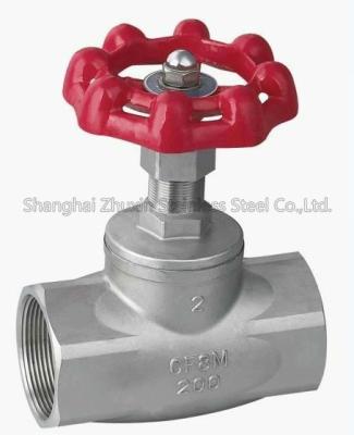 China NPT Internal Thread J11W Stainless Steel Globe/ Valve Stop Valve High Pressure WOG for sale