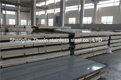 China Thick  ASTM AISI317L 321 347H 409 Stainless Steel Sheet  with 5800mm 6000mm length for sale