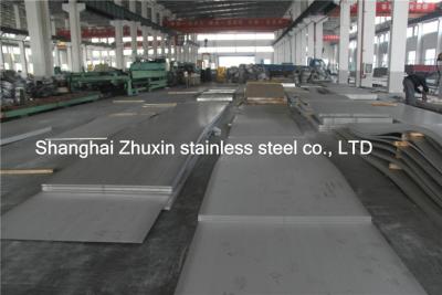 China Hairline 22mm AISI Hot Rolled Stainless Steel Plate , 3000mm Stainless Steel Sheet for sale