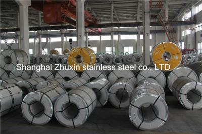 China Cold Rolling 1000mm / 1219mm width Brushed 304L JISCO Stainless Steel Coil for sale