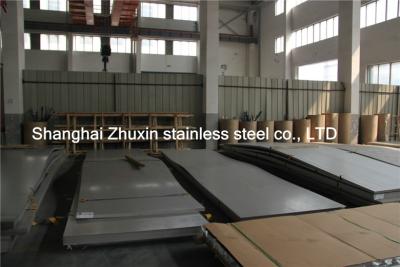 China Thin Wall 304 ASTM Hot Rolled Stainless Steel Plate with Brushed Finish for sale