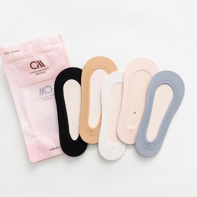 China Cheap Viable Invisible Non Skid Socks Anti Slip Socks For Summer for sale