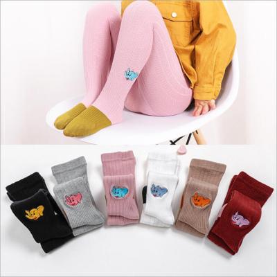 China Best Sustainable Cute Cartoon Girls Kids Winter Sustainable Sale Custom Spring Wearing Breathable Pantyhose for sale