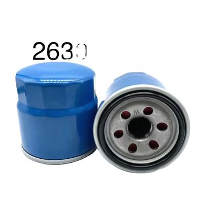 China China car oil filter system factory price car parts engine system oil filter OEM 26300-02503 fit for korean cars for sale