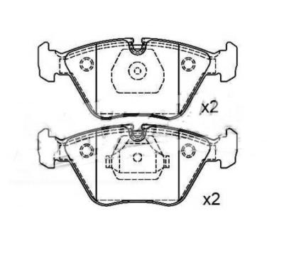 China Car Part BK212M008AA Disc Brake Ford Brake System Break Protection Car for sale