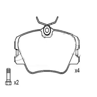 China Car Part Brake Guard Disc Brake Guard For Chevrolet Aveo/Optra D1035 7779 GDB3265 for sale