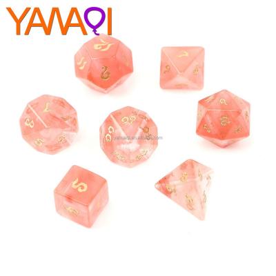 China 7pcs die cut set factory selling polyhedral dies z02 bag watermelon tourmaline dies synthetic adult set 7 set for sale