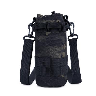 China Messenger Bag 1000D Simple Outdoor Travel Nylon Military Anti-theft Kettle Bag 1000D Tactical MOLLE Camouflage Kettle Bag for sale