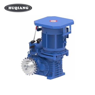 China Modern ME165 Montanari Escalator Gearbox Traction Machine For Utility Power 7.5/11/15kw Weight 385/420/445kg ME165 for sale