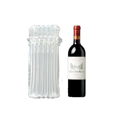 China Shockproof PA/PE Air Column Cushion Packing Bag For Wine Bottle for sale