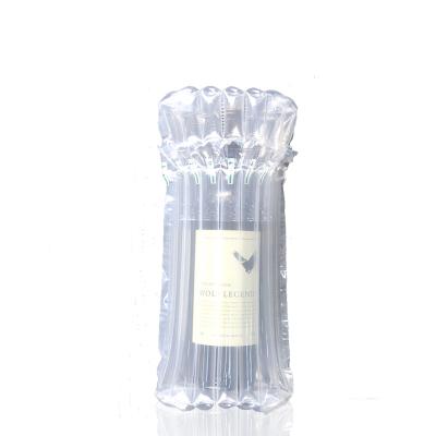 China Impact Resistance Hot Sales Air Cushion Column Inflatable Bag For Glass Bottle Protector for sale