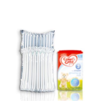 China Shockproof Barrier Air Column Cushion Packaging Bag For Milk Powder Box for sale