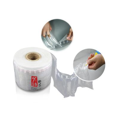 China Extra Packaging PA/PE Air Pillow Bag Vacuum Filling Easily Inflated White Card Pump Shipping Protective Packaging Thicken Film for sale