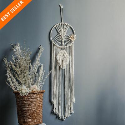 중국 Nordic Indian Luxury Handmade Cotton Woven Macrame Wall Hanging Tapestry Minimalist Boho Christmas Wedding Tassels Decor 판매용