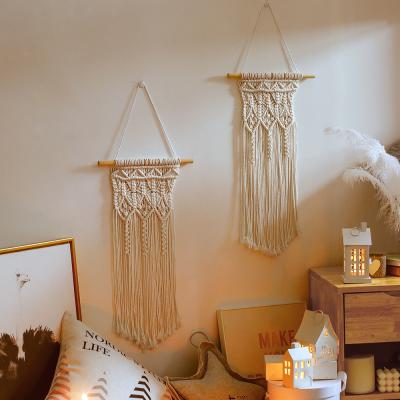 중국 Minimalist Nordic Indian Boho Wall Decor Cotton Woven Macrame Wall Hanging Home Christmas Wedding Decoration Tapestry 판매용