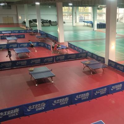 China Table tenns ITTF certified indoor table tennis court flooring roll / mat ENLIO for sale