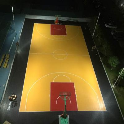 China Professional Inter Outdoor Interlocking Basketball Court Tiles Basketball Court Flooring Universal Use PP Tennis Futsal Throwing Hockey Basketball Volleyball for sale