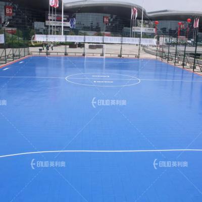 China Gym Floor Interlocking Plastic Interlocking Flat Interlock PP Floor For Roller Skating Gymanstic 25*25*1.22CM for sale