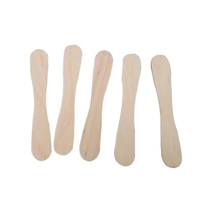 China Small Viable Ice Cream Scoop Disposable Mini Wooden Spoon for Ice Cream for sale