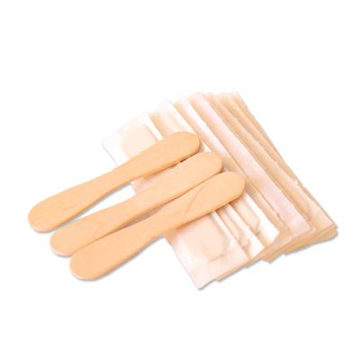 China Viable wholesale natural color ice cream disposable wooden scoop for ice cream for sale