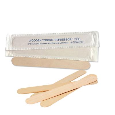 China Viable factory wholesale disposable wooden spatula for sale