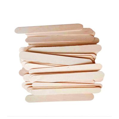 China JunYue Viable Sticks Hard Beans Low Price Wooden Wax Spatula Wax Applicator Sticks For Hair for sale