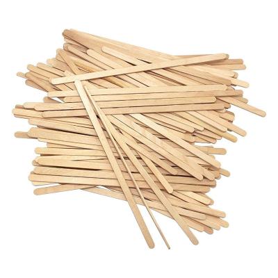 China Sustainable Birch Wood Material Eco - Friendly Coffee Stirrer With Custom Logo for sale