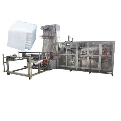 China Vertical And Horizontal Multi Folded Times Disposable Pet Under Pad Machine for sale