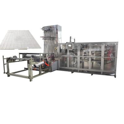 China Fully Automatic Vertical And Horizontal Multi Folded Times Bed Sheet Making Machine To Make Nonwoven Medical Disposable Hotel To Roll Surgical Bed Sheet for sale