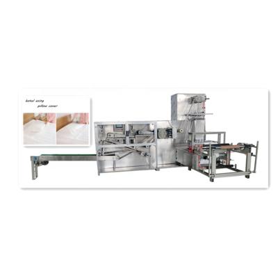 China Vertical And Horizontal Multi-Folded Disposable Nonwoven Times Pillow Cover Making Machine for sale