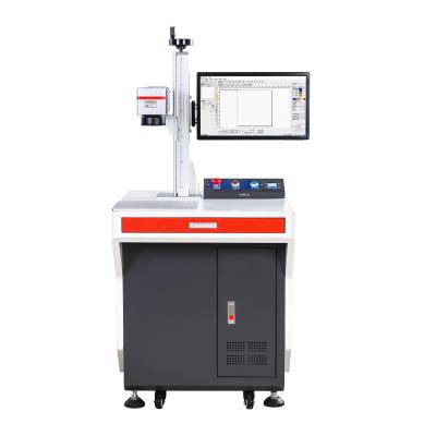 China Laser Accuracy Instruments Metal Label 20w 30w 50w Fiber Laser Marking Machine for sale