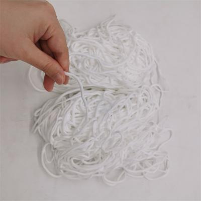 China Best Elastic Elastic Spandex Round Elastic Ear Loop Nylon Ear Loop For Mask for sale