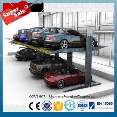 China 2017 Parking Elevator Selling 2 Easy Upper Level Operation By Vertical Parking / Column Split Design for sale