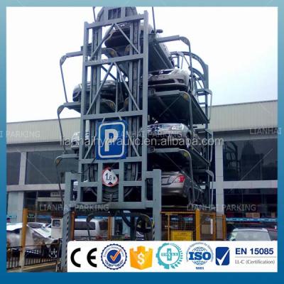 China Lianhai Carousel Car Storage Parking Equipment 5000mm*1850mm*1550mm for sale