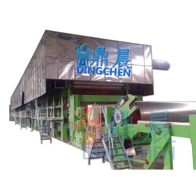 China Factory 2880mm Multi Cylinder Dryer 50TPD Model Multi Cylinder Mold Kraftliner Paper Machine for sale