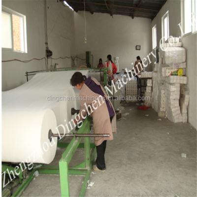 China Building Material Shops Automatic Toilet Paper Machine Production Line / Toilet Machine , Toilet Paper Converting Machine for sale