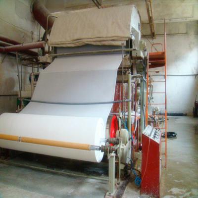 China Medium& high grade mini toilet paper waste paper/wood pulp rice straw toilet paper machine production for sale