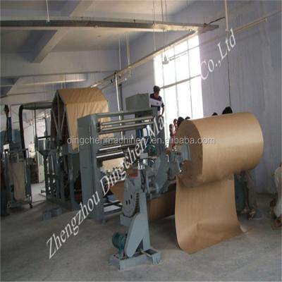 China Zhengzhou Dingchen Recycling Waste Paper Machine Carton Paper Making Machinery 5 Ton/Day 1092mm Paper Small Capacity Packaging Machine for sale