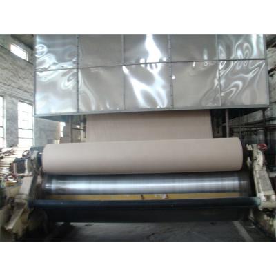 China Other production machine fluted paper list corrugated base paper making line machine price for sale