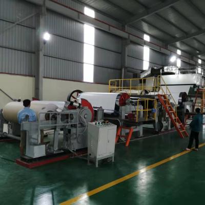 China Paper Industry 2200mm White Coating Paper Single Face Offline Twice Coating Machine for sale