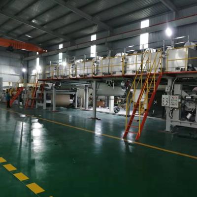 China paper industry online/offline double face two fold package paper coating machine with high quality for sale