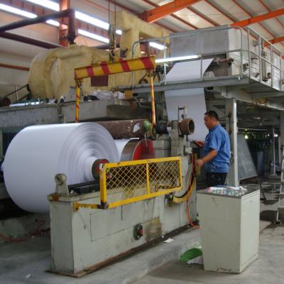 China Customized paper industry cooper plate paper coating machine /coated art paper/cooper printing paper machine for sale