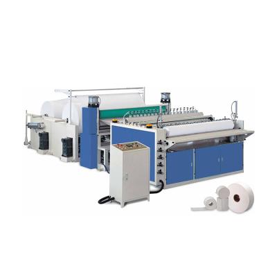 China Automatic Bathroom Tissue Paper Tissue Paper Rewinding Machine DC-1092 for sale