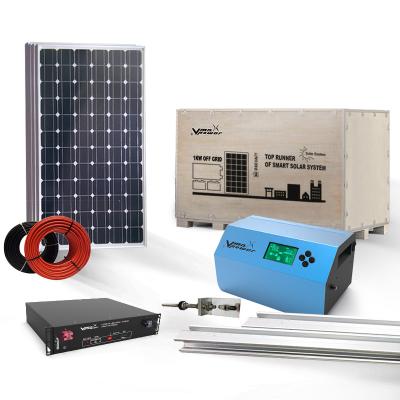 China Off Grid Power System Multifit 2021 Solar Panels 5000W 5kw Solar System On Grid 5000 Watt Full Set Kit for sale