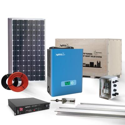 China Off Grid Solar Power System Factory Price Solar Power Systems Multifit Off Grid Solar System Full Hybrid Solar Power Kit Price for sale