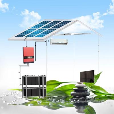 China Off Grid Solar Power System Systems Solar Energy Multifit 10kw 20kw Off Grid Hybrid Solar System For Home Use for sale